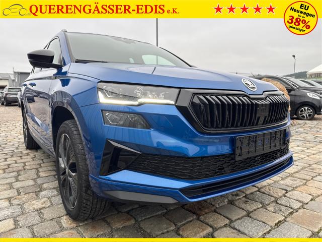 Skoda / Karoq / Blau / / / , Beispielbilder, ggf. teilweise mit Sonderausstattung