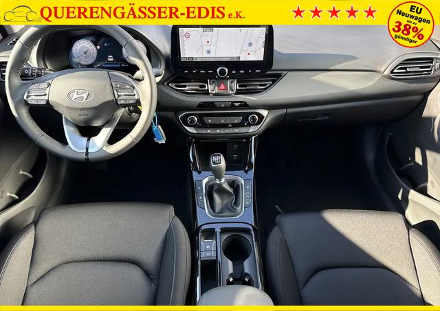 Hyundai i30 GO! 1.5 DPI 97 PS 6-Gang-Schaltgetriebe-Winterpaket-AutoHold-LED-RDKS-AppleCarPlay & AndroidAuto-NAVI-16"-sofort 