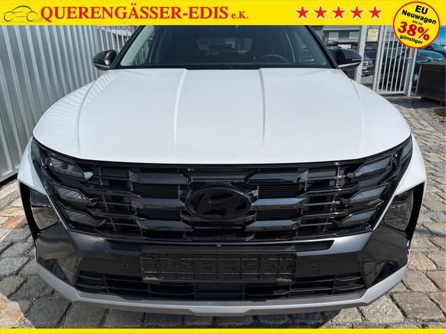 Hyundai / TUCSON / Wei&szlig; / / / GO 1.6 T-GDI 2WD 7DCT 150PS -NAVI-KLIMAAUTOM-ALU18-SHZ-WINTER-LED-PDC-KAMERA-KEYLESS GO, Beispielbilder, ggf. teilweise mit Sonderausstattung