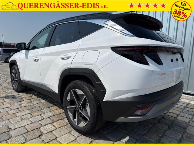 Hyundai / TUCSON / Wei&szlig; / / / GO 1.6 T-GDI 2WD 7DCT 150PS -NAVI-KLIMAAUTOM-ALU18-SHZ-WINTER-LED-PDC-KAMERA-KEYLESS GO, Beispielbilder, ggf. teilweise mit Sonderausstattung