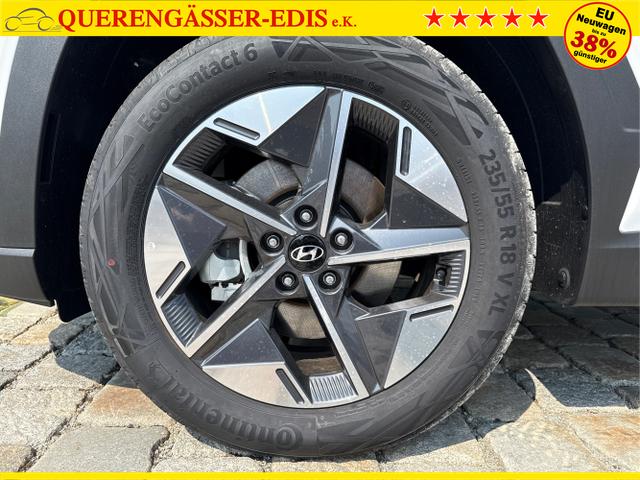 Hyundai / TUCSON / Wei&szlig; / / / GO 1.6 T-GDI 2WD 7DCT 150PS -NAVI-KLIMAAUTOM-ALU18-SHZ-WINTER-LED-PDC-KAMERA-KEYLESS GO, Beispielbilder, ggf. teilweise mit Sonderausstattung