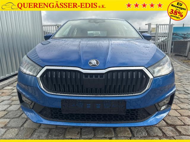 Skoda / Fabia / Blau / / / 130 Jahre 1.0 MPI 80 PS-Virtuelles Cockpit-AppleCarplay-Android-Auto-LED-Klima-Tempomat-R&uuml;ckfahrkamera-DAB-SHZ-15 Alu-sofort, Beispielbilder, ggf. teilweise mit Sonderausstattung