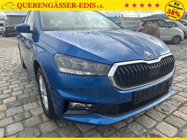 Skoda / Fabia / Blau / / / 130 Jahre 1.0 MPI 80 PS-Virtuelles Cockpit-AppleCarplay-Android-Auto-LED-Klima-Tempomat-R&uuml;ckfahrkamera-DAB-SHZ-15 Alu-sofort, Beispielbilder, ggf. teilweise mit Sonderausstattung