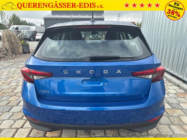 Skoda / Fabia / Blau / / / 130 Jahre 1.0 MPI 80 PS-Virtuelles Cockpit-AppleCarplay-Android-Auto-LED-Klima-Tempomat-R&uuml;ckfahrkamera-DAB-SHZ-15 Alu-sofort, Beispielbilder, ggf. teilweise mit Sonderausstattung