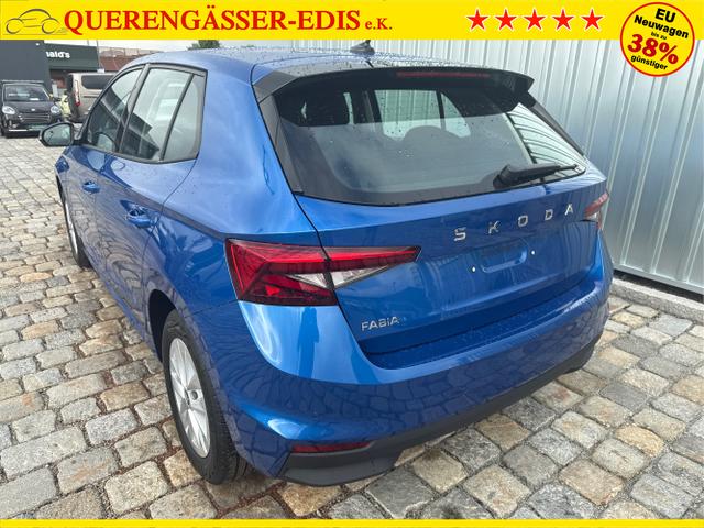 Skoda / Fabia / Blau / / / 130 Jahre 1.0 MPI 80 PS-Virtuelles Cockpit-AppleCarplay-Android-Auto-LED-Klima-Tempomat-R&uuml;ckfahrkamera-DAB-SHZ-15 Alu-sofort, Beispielbilder, ggf. teilweise mit Sonderausstattung