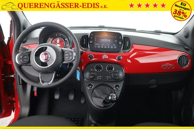 Fiat 500 DOLCEVITA 1.0 Hybrid Dolcevita, Pano, Park, Tempomat, Uconnect, Klimaautomatik 