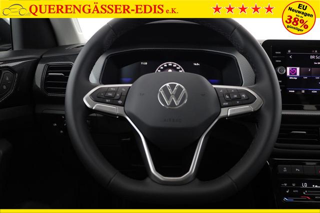 Volkswagen T-Cross 1.5 TSI 110 kW Life DSG Life, AHK, Kamera, Winter, 17-Zoll 