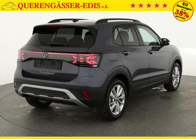 Volkswagen T-Cross 1.0 TSI 85 kW Life DSG Life, IQ.Light, AHK, ACC, Kamera, 17-Zoll, Winterpaket 