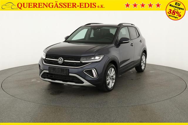 Volkswagen T-Cross 1.0 TSI 85 kW Life DSG Life, IQ.Light, AHK, ACC, Kamera, 17-Zoll, Winterpaket 
