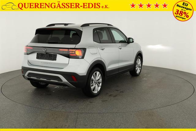Volkswagen T-Cross 1.5 TSI 110 kW Life DSG Life, AHK, ACC, Ready2, Side, Kamera, 17-Zoll, Winterpaket, Climatronic 