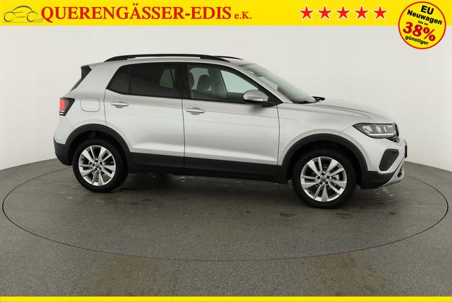 Volkswagen T-Cross 1.5 TSI 110 kW Life DSG Life, AHK, ACC, Ready2, Side, Kamera, 17-Zoll, Winterpaket, Climatronic 