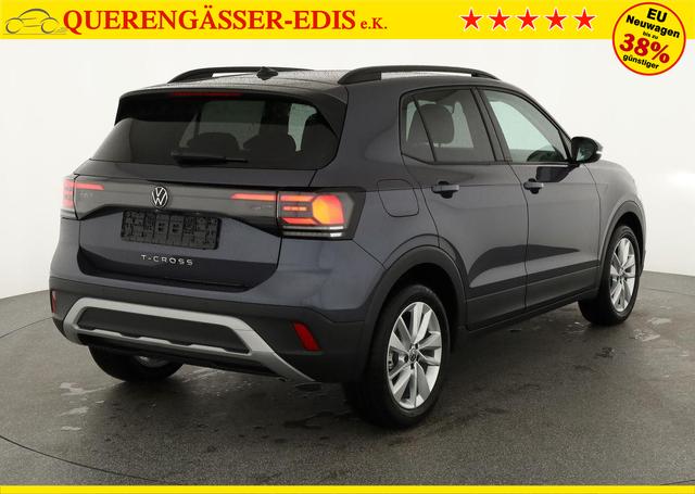 Volkswagen T-Cross 1.0 TSI 85 kW Life Life, AHK, ACC, Side, Kamera, 17-Zoll, Winterpaket, Climatronic 