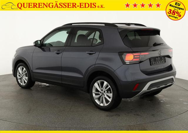 Volkswagen T-Cross 1.0 TSI 85 kW Life Life, AHK, ACC, Side, Kamera, 17-Zoll, Winterpaket, Climatronic 