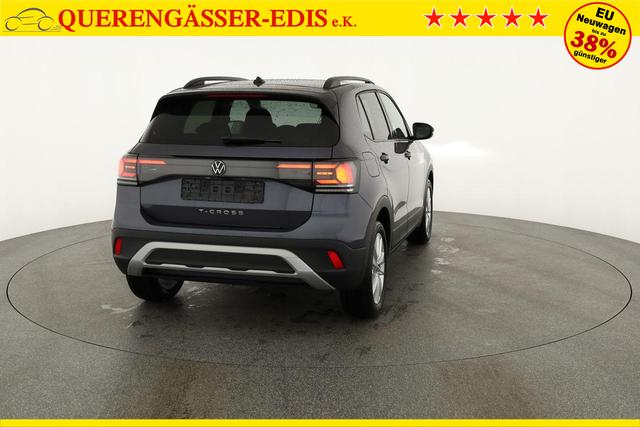 Volkswagen T-Cross 1.0 TSI 85 kW Life Life, AHK, ACC, Side, Kamera, 17-Zoll, Winterpaket, Climatronic 