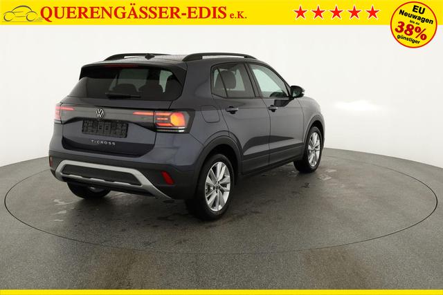 Volkswagen T-Cross 1.0 TSI 85 kW Life Life, AHK, ACC, Side, Kamera, 17-Zoll, Winterpaket, Climatronic 