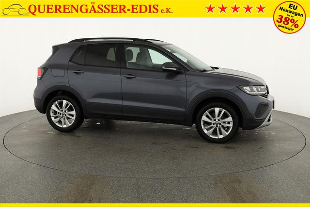 Volkswagen T-Cross 1.0 TSI 85 kW Life Life, AHK, ACC, Side, Kamera, 17-Zoll, Winterpaket, Climatronic 