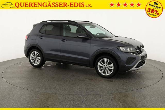Volkswagen T-Cross 1.0 TSI 85 kW Life Life, AHK, ACC, Side, Kamera, 17-Zoll, Winterpaket, Climatronic 