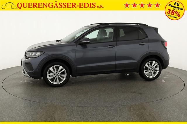 Volkswagen T-Cross 1.0 TSI 85 kW Life Life, AHK, ACC, Side, Kamera, 17-Zoll, Winterpaket, Climatronic 