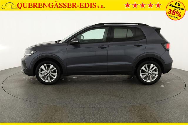 Volkswagen T-Cross 1.0 TSI 85 kW Life Life, AHK, ACC, Side, Kamera, 17-Zoll, Winterpaket, Climatronic 