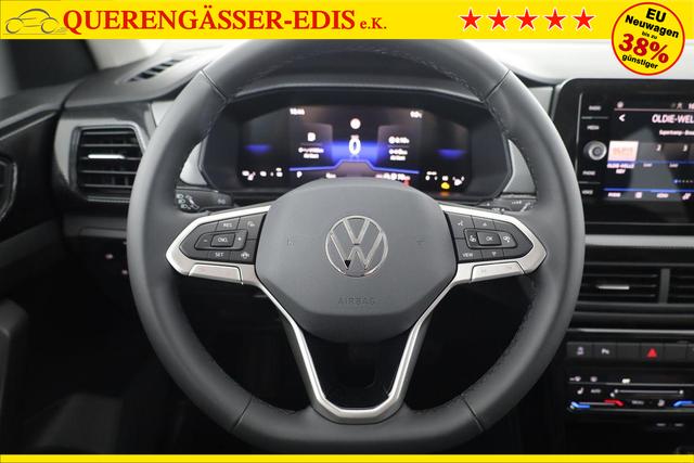 Volkswagen T-Cross 1.0 TSI 85 kW Life DSG Life, AHK, Ready2, Kamera, 17-Zoll, Winterpaket, Climatronic 