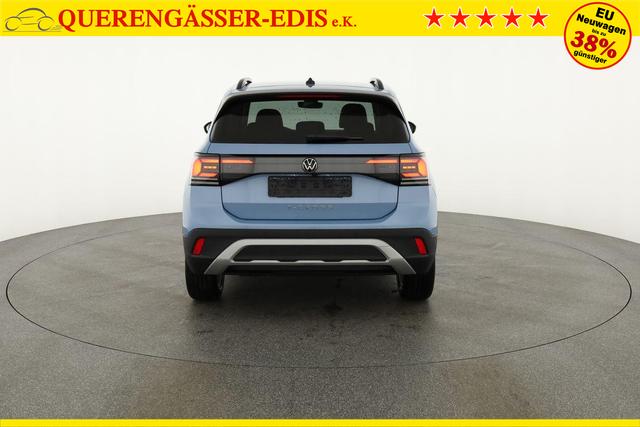 Volkswagen T-Cross 1.0 TSI 85 kW Life DSG Life, AHK, Ready2, Kamera, 17-Zoll, Winterpaket, Climatronic 
