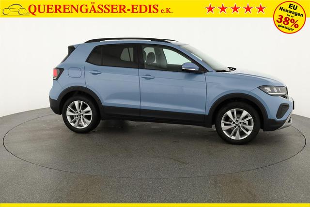 Volkswagen T-Cross 1.0 TSI 85 kW Life DSG Life, AHK, Ready2, Kamera, 17-Zoll, Winterpaket, Climatronic 