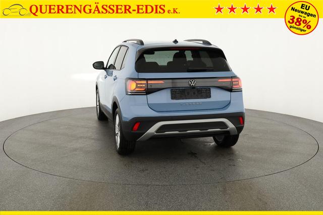 Volkswagen T-Cross 1.0 TSI 85 kW Life DSG Life, AHK, Ready2, Kamera, 17-Zoll, Winterpaket, Climatronic 