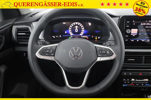 Volkswagen T-Cross 1.0 TSI 85 kW Life DSG Life, AHK, IQ.Light, Kamera, 17-Zoll, Winterpaket 