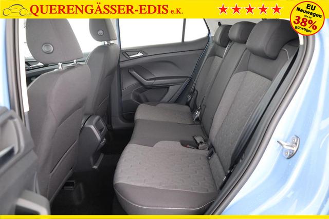 Volkswagen T-Cross 1.0 TSI 85 kW Life DSG Life, AHK, IQ.Light, Kamera, 17-Zoll, Winterpaket 