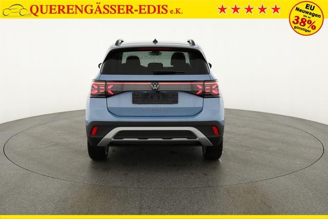 Volkswagen T-Cross 1.0 TSI 85 kW Life DSG Life, AHK, IQ.Light, Kamera, 17-Zoll, Winterpaket 