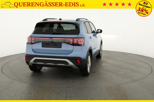 Volkswagen T-Cross 1.0 TSI 85 kW Life DSG Life, AHK, IQ.Light, Kamera, 17-Zoll, Winterpaket 