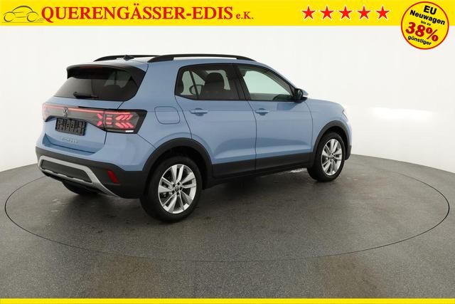 Volkswagen T-Cross 1.0 TSI 85 kW Life DSG Life, AHK, IQ.Light, Kamera, 17-Zoll, Winterpaket 