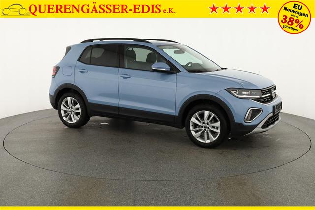 Volkswagen T-Cross 1.0 TSI 85 kW Life DSG Life, AHK, IQ.Light, Kamera, 17-Zoll, Winterpaket 