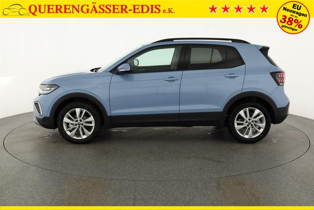 Volkswagen T-Cross 1.0 TSI 85 kW Life DSG Life, AHK, IQ.Light, Kamera, 17-Zoll, Winterpaket 
