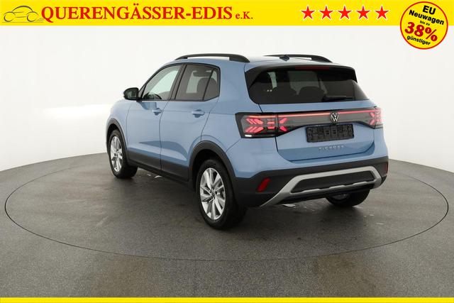 Volkswagen T-Cross 1.0 TSI 85 kW Life DSG Life, AHK, IQ.Light, Kamera, 17-Zoll, Winterpaket 