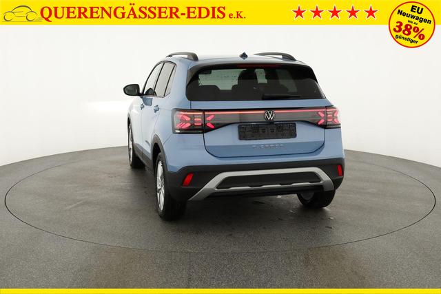 Volkswagen T-Cross 1.0 TSI 85 kW Life DSG Life, AHK, IQ.Light, Kamera, 17-Zoll, Winterpaket 