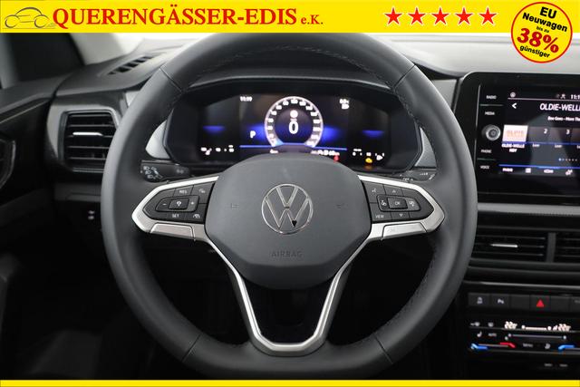 Volkswagen T-Cross 1.0 TSI 85 kW Life DSG Life, IQ.Light, AHK, ACC, Kamera, 17-Zoll, Winterpaket 