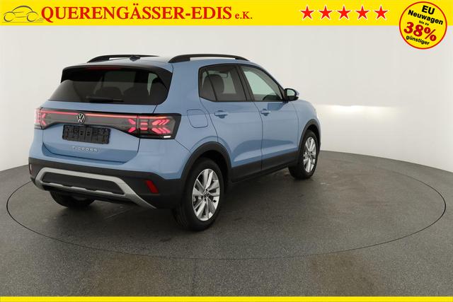 Volkswagen T-Cross 1.0 TSI 85 kW Life DSG Life, IQ.Light, AHK, ACC, Kamera, 17-Zoll, Winterpaket 