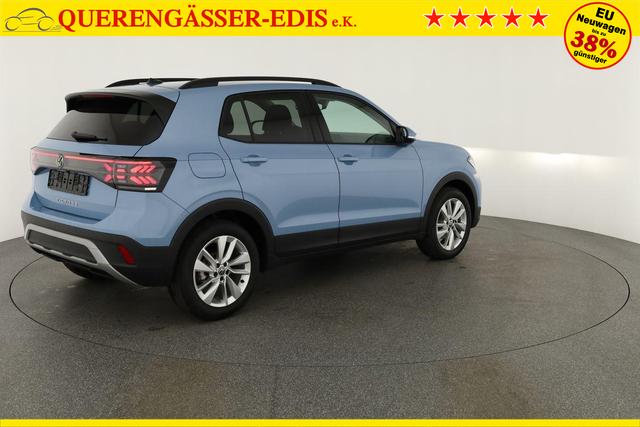 Volkswagen T-Cross 1.0 TSI 85 kW Life DSG Life, IQ.Light, AHK, ACC, Kamera, 17-Zoll, Winterpaket 