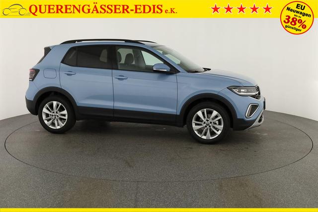 Volkswagen T-Cross 1.0 TSI 85 kW Life DSG Life, IQ.Light, AHK, ACC, Kamera, 17-Zoll, Winterpaket 