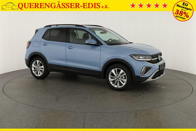 Volkswagen T-Cross 1.0 TSI 85 kW Life DSG Life, IQ.Light, AHK, ACC, Kamera, 17-Zoll, Winterpaket 