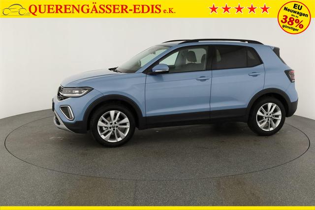 Volkswagen T-Cross 1.0 TSI 85 kW Life DSG Life, IQ.Light, AHK, ACC, Kamera, 17-Zoll, Winterpaket 