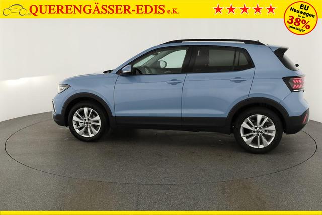 Volkswagen T-Cross 1.0 TSI 85 kW Life DSG Life, IQ.Light, AHK, ACC, Kamera, 17-Zoll, Winterpaket 