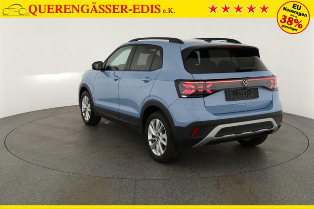 Volkswagen T-Cross 1.0 TSI 85 kW Life DSG Life, IQ.Light, AHK, ACC, Kamera, 17-Zoll, Winterpaket 