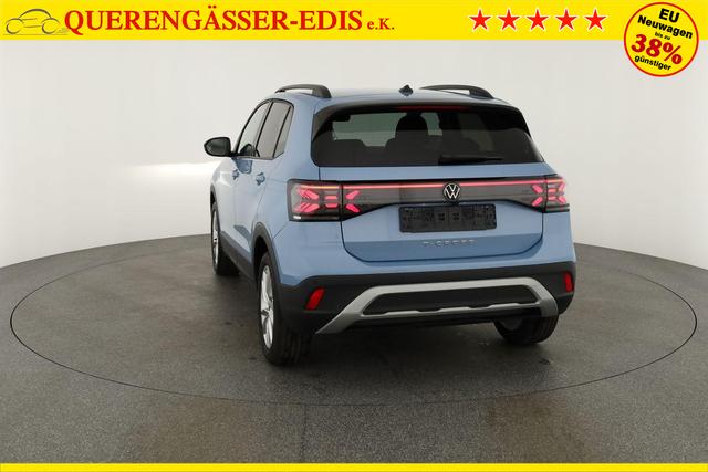 Volkswagen T-Cross 1.0 TSI 85 kW Life DSG Life, IQ.Light, AHK, ACC, Kamera, 17-Zoll, Winterpaket 