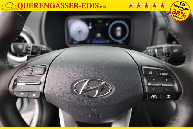 Hyundai KONA Trend Elektro 2WD EV 64kWh Style, Navi, HuD, Wärmepumpe, Kamera, Sitzheizung 