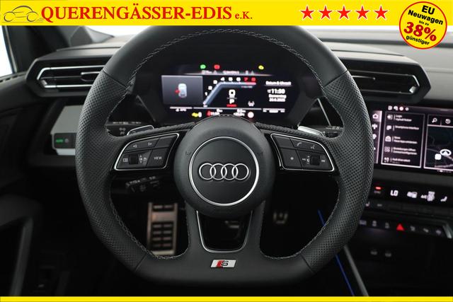 Audi S3 2.0 TFSI quattro Sportback quattro, Matrix, Optik schwarz, Kamera, el. Klappe, 4-J Garantie 