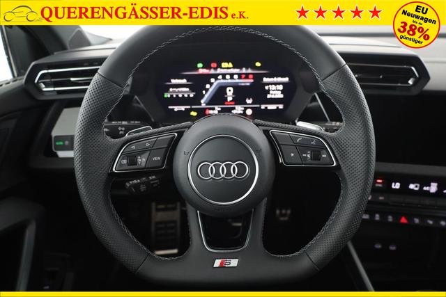 Audi S3 2.0 TFSI quattro Sportback quattro, 19-Zoll, Matrix, Optik schwarz, Kamera, el. Klappe, 4-J Garantie 