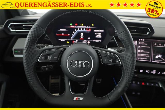 Audi S3 2.0 TFSI quattro Sportback quattro, Pano, 19-Zoll, Matrix, Optik schwarz, Kamera, el. Klappe, 4-J Garantie 