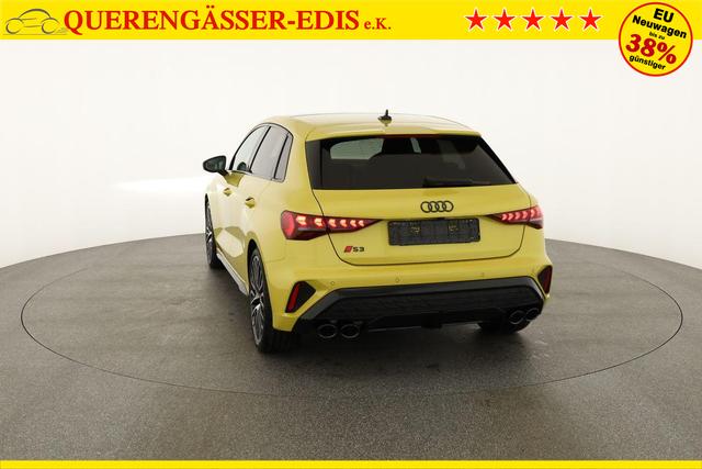 Audi S3 2.0 TFSI quattro Sportback quattro, Pano, 19-Zoll, Matrix, Optik schwarz, Kamera, el. Klappe, 4-J Garantie 